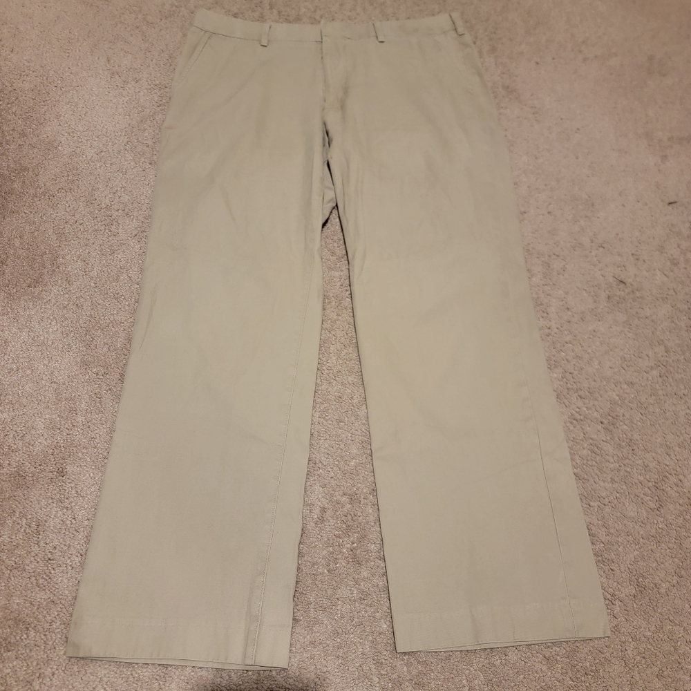 Bonobos Straight Fit Work Pants Slacks Khakis Size 34x30